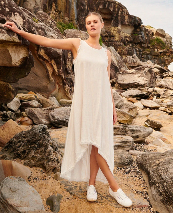 SIENNA Summer Dress - White