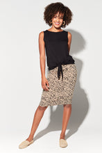 Load image into Gallery viewer, WHITNEY Midi Tube Skirt - Leopard
